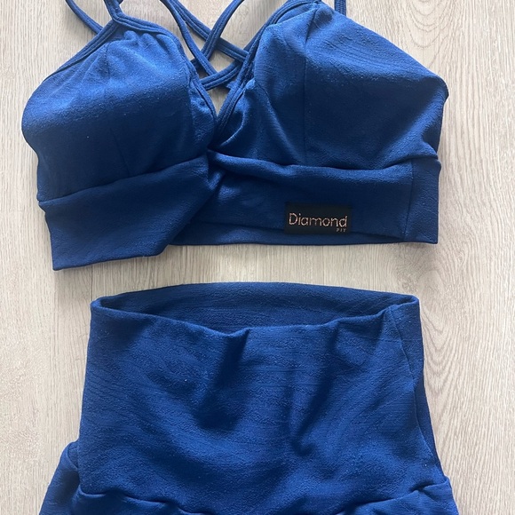 Navy Blue Gym Activewear - Picture 4 of 10